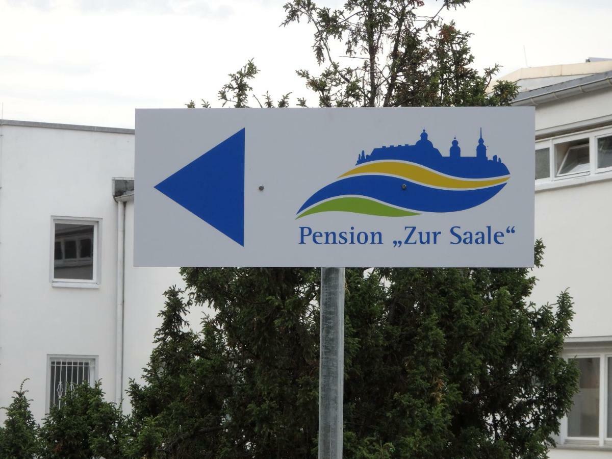 Zur Saale Hotell Weißenfels Exteriör bild